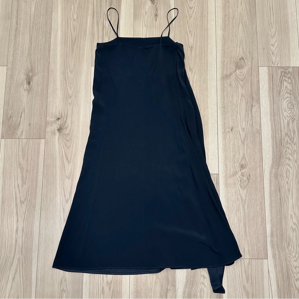 Helmut Lang Navy Maxi Dress - Picture 5 of 8